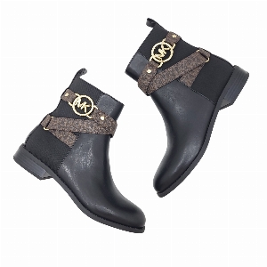 Michael Kors Rory Flat Bootie Noir/Brun[9.5]