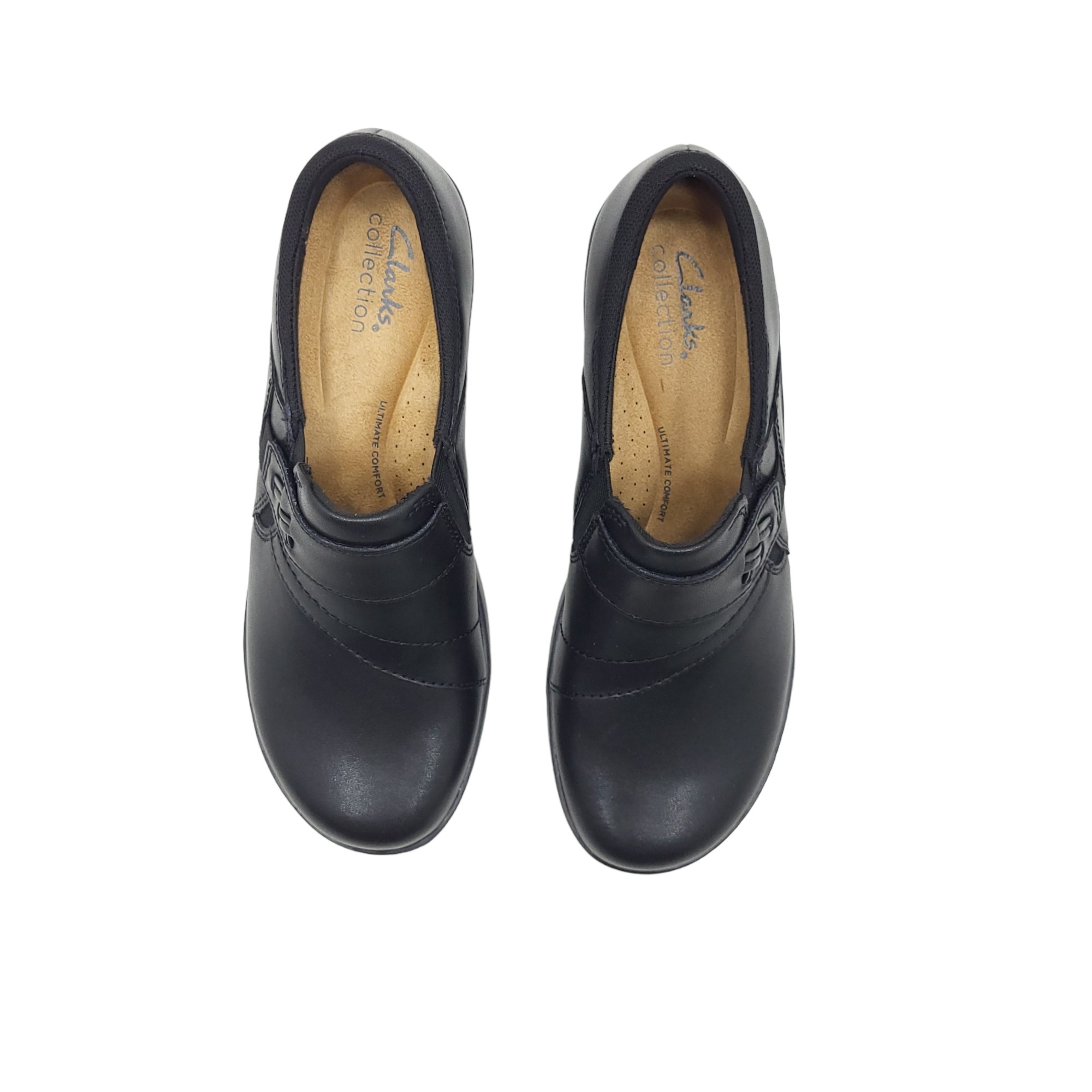 Clarks 64068 Angie Pearl Noir[5.5]