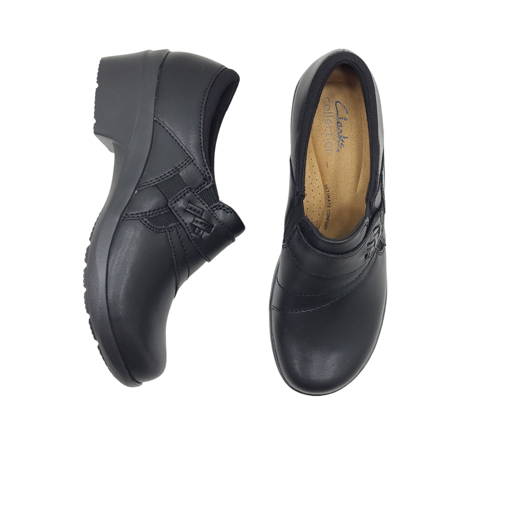 Clarks 64068 Angie Pearl Noir[6.5]