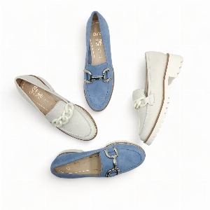 Ara 12-31237 Kiana Buckle Blue[11.5]