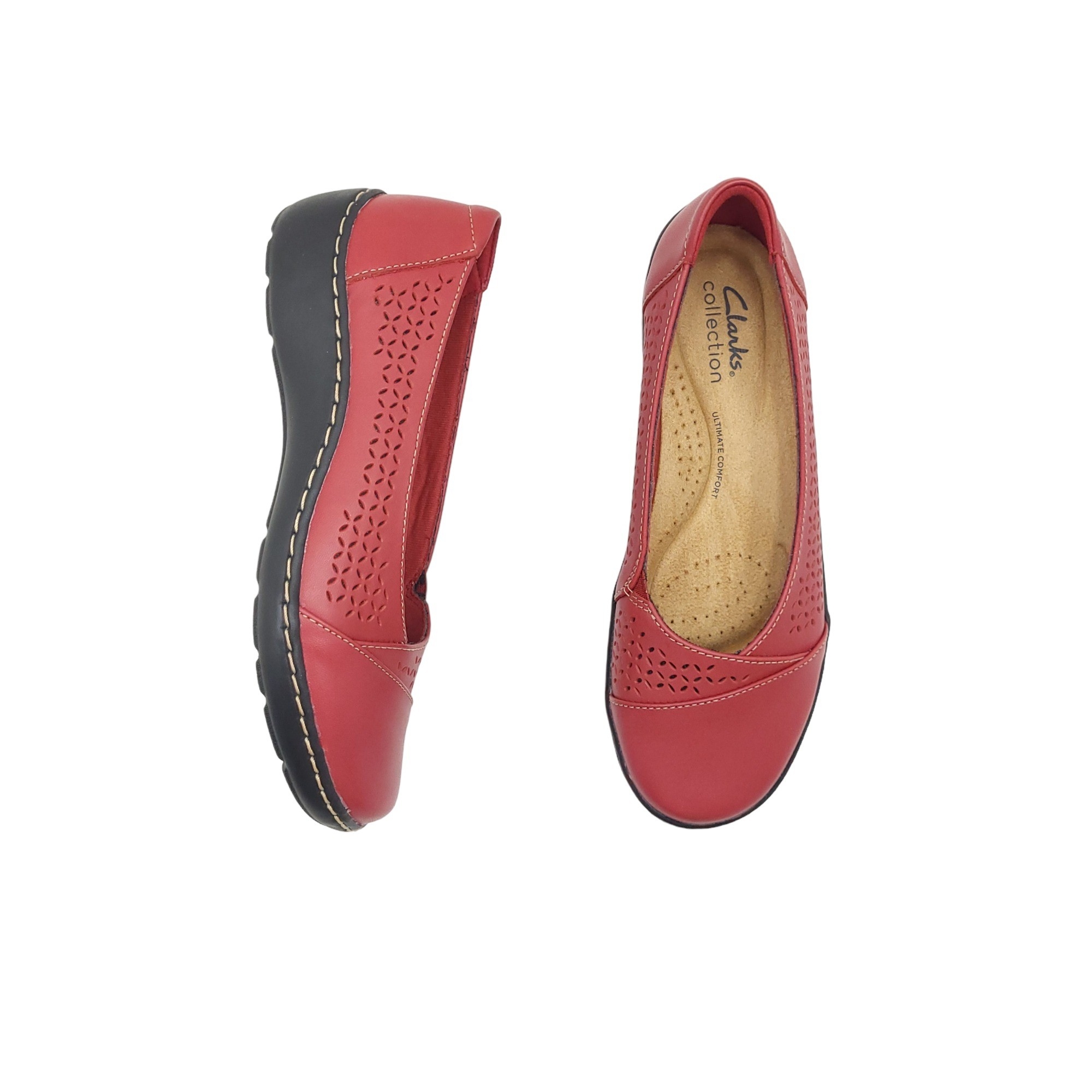 Clarks 71165 Cora Iris Red[5.5]