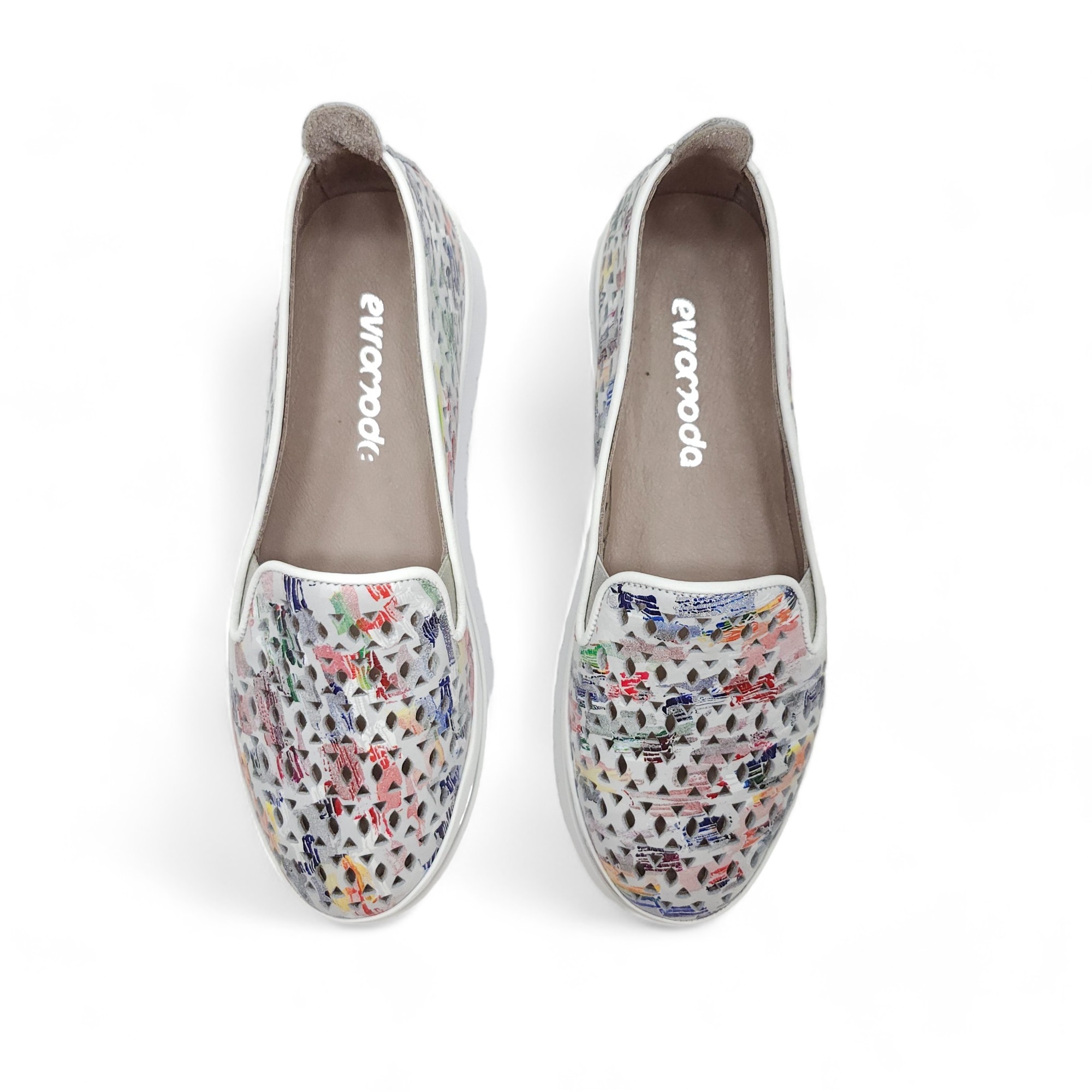 Evromoda 086-0134 Blanc Multi[41]