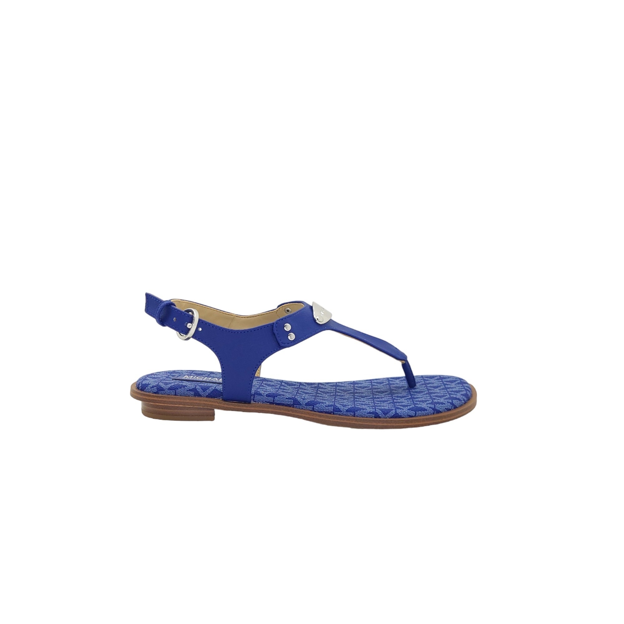 Michael Kors MK Plate Thong Cobalt[11.5]