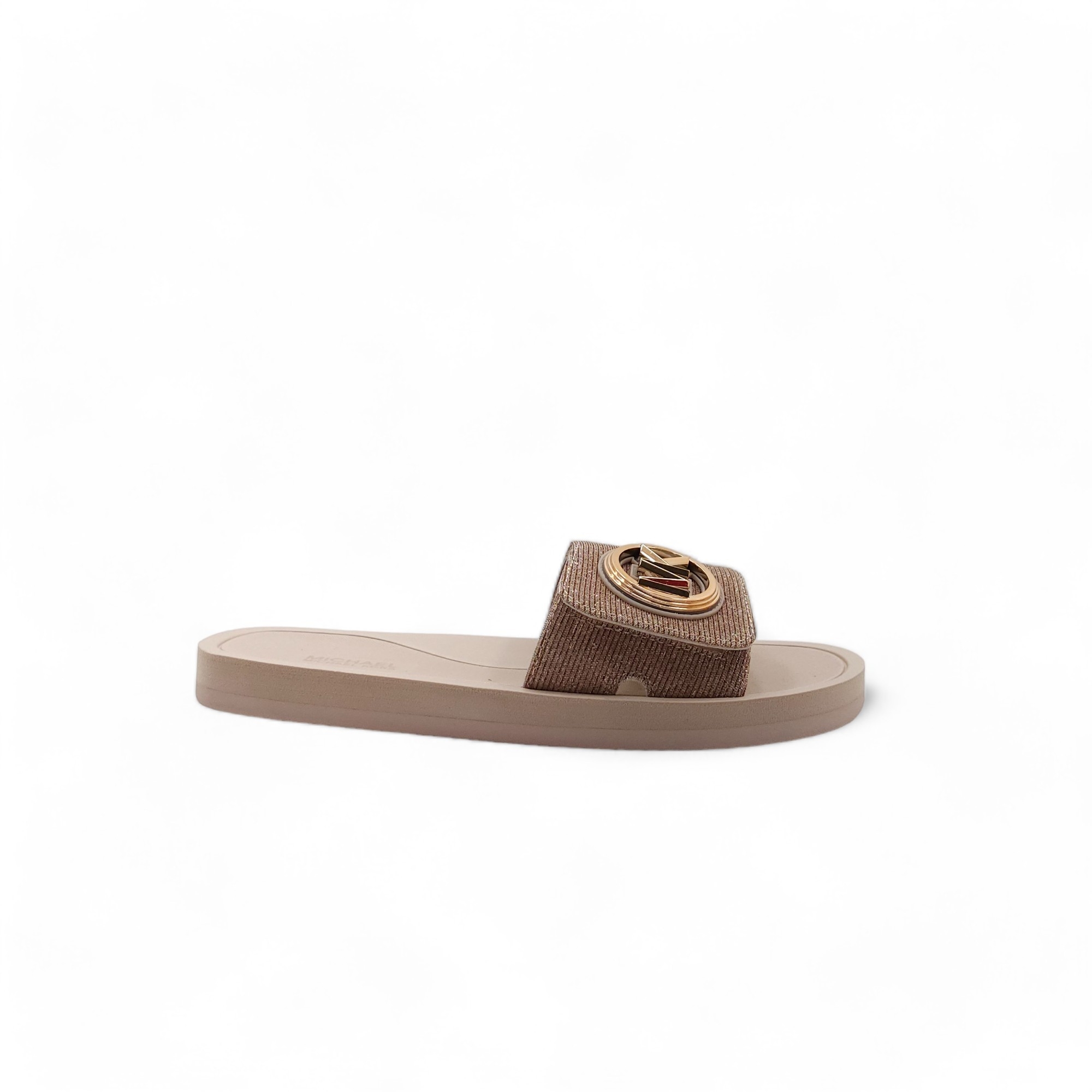 Michael Kors Charm Slide Sandal Or Rose[9]