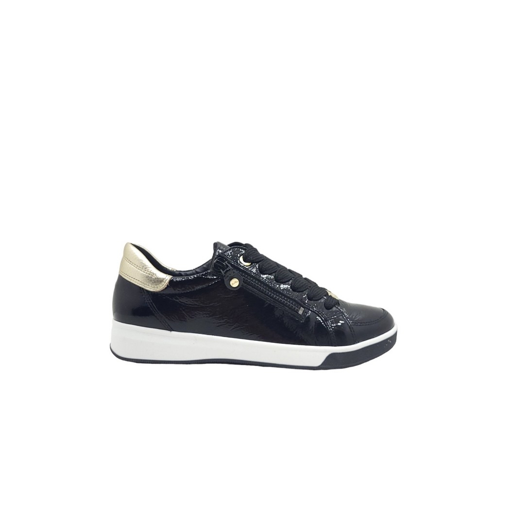 Ara Rei Low 12-34432  Noir Vernis F - US 7.5